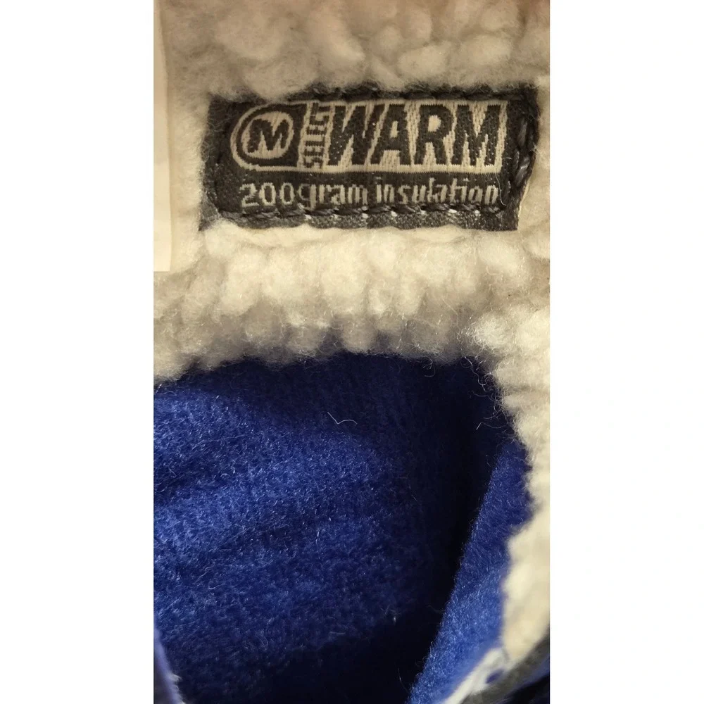 Merrell Alpine Puffer‎ JR Waterproof Winter Boots Blue Rainbow Kids Toddler Sz 6